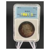 1881 S Morgan Silver Dollar