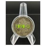 1890 O Morgan Silver Dollar