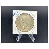 1923 Peace Silver Dollar