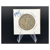 1941 Walking Liberty Silver Half Dollar