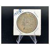 1921D Morgan Silver Dollar