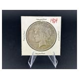 1924 Peace Silver Dollar