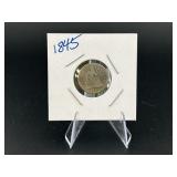 1845 Liberty Seated Silver Dimes