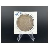 1921D Morgan Silver Dollar