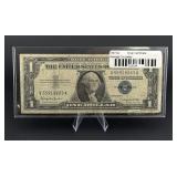 1957 B Silver Certificate Blue Seal