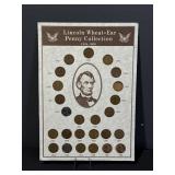 Lincoln Wheat Penny Collection
