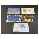 Mint Coin Set 1991, 1995, 1997, & 1992