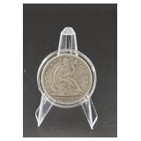 1855 O Liberty Seated Half Dollar