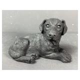 Black dog Decor statuette