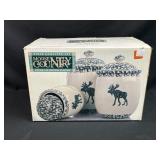 Moose Country Stoneware Canister Set