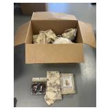 Box of fabric and more