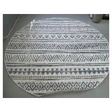 Large Surya Blue and White Rug