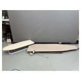 Two ironing boards