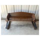 Small Antique Buggy Bench