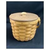 Longaberger basket with lid