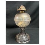 Bottoms part of a oil lamp