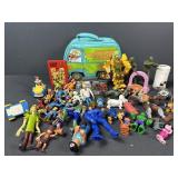 Scooby doo lunch box, toys and more