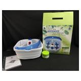 Pursonic Heated Foot Spa Massager With Bonus Tea