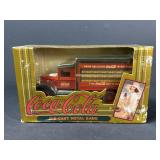 Coca-cola Die-cast Metal Coin Bank