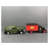 International Harvester Diecast Coin Bank box