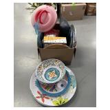 Plastic platters and more