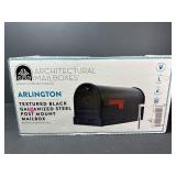 Black mailbox
