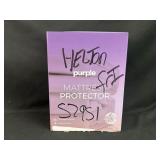 King Size Purple Mattress Protector