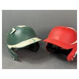 Mizuno and Easton Helmets