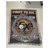 Pittsburgh Steelers Super Bowl Blanket