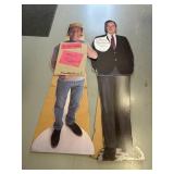 Ernest and George W Bush Cardboard Cutouts