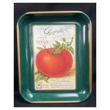 Burpees tomatoes metal tray