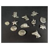 Western button covers