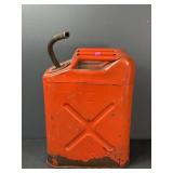Red Metal Fuel Can