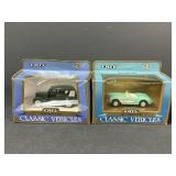 Ertl Corvette and London Taxi