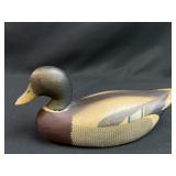 Painted Wood Mallard Duck Decoy