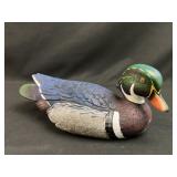 Painted Wood Wood Duck Decoy