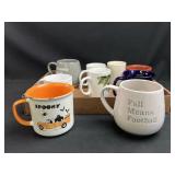 Ceramic and porcelain cups