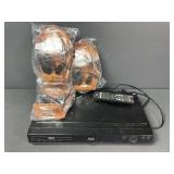 Go-420 Wired Headphones and RCA Blueray Disc