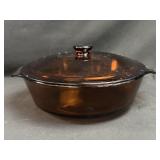 Anchor Hocking Amber baking dish