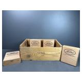 La saloma Cigar boxes and Simi Wine Box