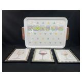 Serving tray and wall decor