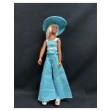 1974 Kenner Dusty Doll with Blue Polka Dot Outfit