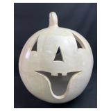 Giant ceramic pumpkin