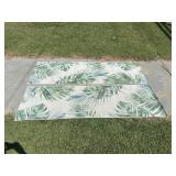 2 Safavieh Palm Tree Leaf Rugs