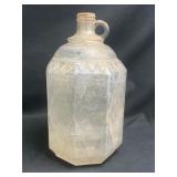 Clear glass jug