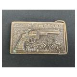 Smith and Wesson belt buckle