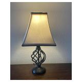 Metal Spiral Table Lamp
