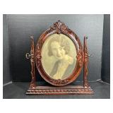 13 " Ornate Oval Swing Picture Frame