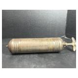 Vintage Pyrene Brass Hand Pump Fire Extinguisher