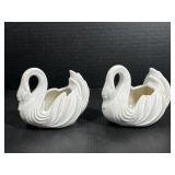 Swan Ceramic Bowls